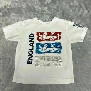 NEXT -  short sleeve cotton England T-shirt. Size 9-12 months